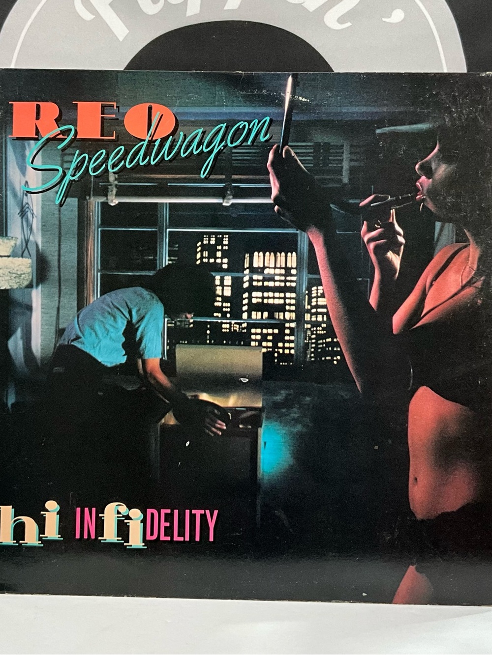Reo Speedwagon - Hi Infidelity LP (1980) Epic Records FE-36844 - VG